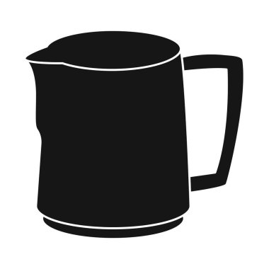 Vector design of coffee and mug icon. Graphic of coffee and hot stock symbol for web.