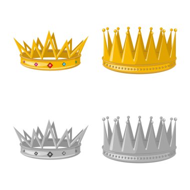 Ortaçağ yalıtılmış nesne ve asalet simgesi. Ortaçağ kümesi ve hisse senedi için monarşi vektör simgesi.