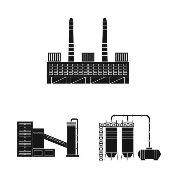 Wektor projektowania architektury i technologii ikona. Zestaw architektury i ilustracji wektorowych w budynku. — Wektor stockowy