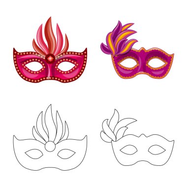 Lüks ve kutlama işareti yalıtılmış nesne. Lüks ayarla ve web için hisse senedi simgesini gizle.