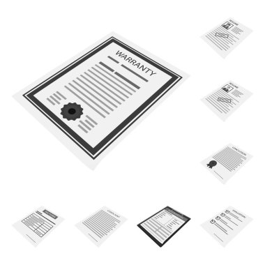 İzole edilmiş parmak izi ve ofis işareti. Stok için baskı ve reklam vektör simgesi.