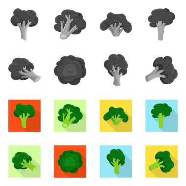 Yemek ve diyet logosunun izole edilmiş bir nesnesi. Yeme ve vejetaryen hisse senedi temsili.