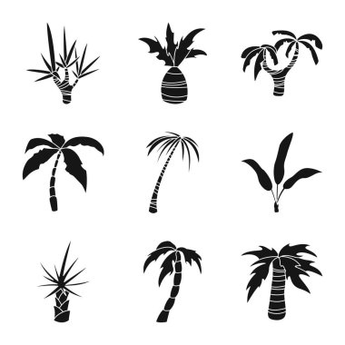 Seyahat ve ekoloji logosunun vektör çizimi. Stok için seyahat ve sahil vektör simgesi.