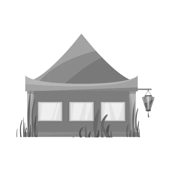 Vector design of stilts and wood icon. Collection of stilts and patio stock vector illustration. — Stock Illustration Vector design of stilts and wood icon. Collection of stilts and patio stock vector illustration. Vector Graphics