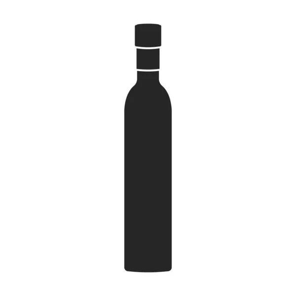 Icône vectorielle d'huile de tournesol Icône vectorielle noire isolée sur fond blanc huile de tournesol . — Image vectorielle