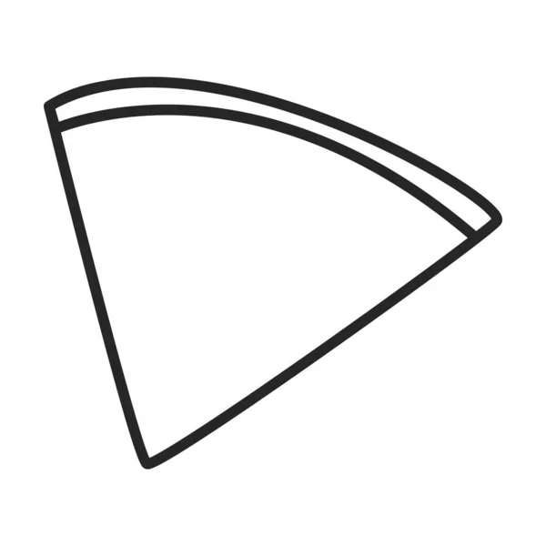 Векторний значок авокадо. Векторний значок лінії ізольовано на білому тлі авокадо . — стоковий вектор