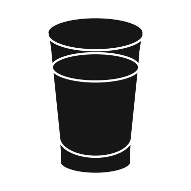 Meyve suyu ve şeker ikonunun vektör tasarımı. Ağ için meyve suyu ve baston sembolü ağı ögesi.