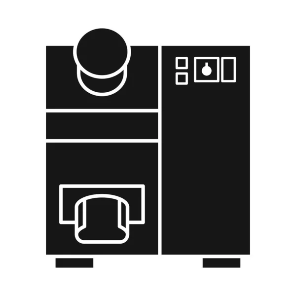 Μεμονωμένο αντικείμενο αποχυμωτή και λογότυπου μηχανής. Γραφικό του αποχυμωτή και της τεχνολογίας σύμβολο αποθέματος για το διαδίκτυο. — Διανυσματικό Αρχείο