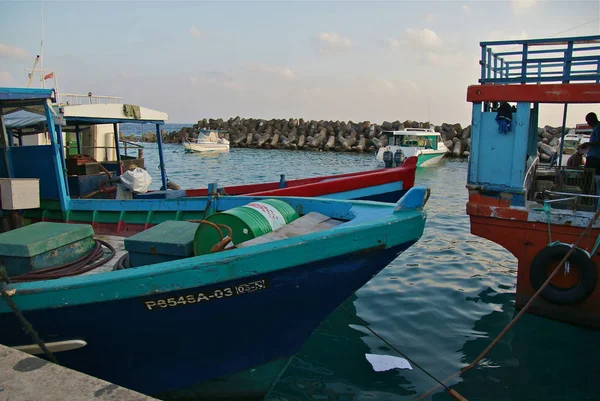 Mężczyzna Stolicy Maldive Wyspy — Zdjęcie stockowe