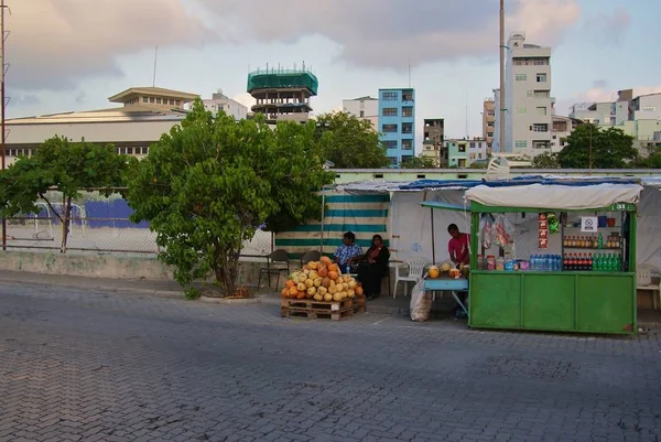 Maldive Island Male Capital — Stock Photo, Image