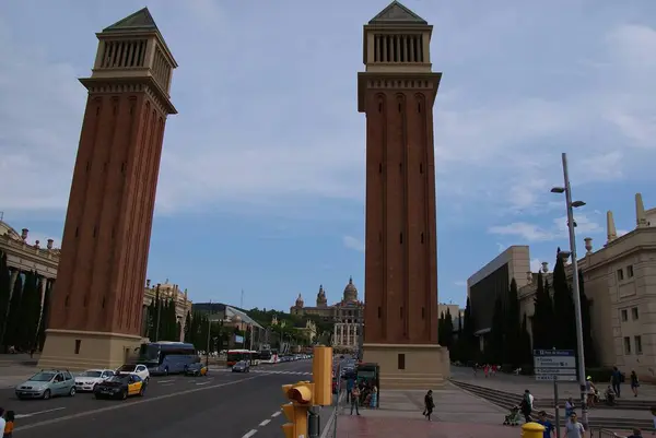 Hiszpania Katalonia Barselona Sity — Zdjęcie stockowe