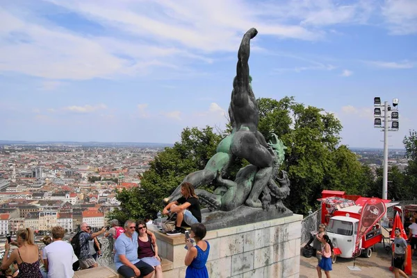 2017 Węgry Budapest City — Zdjęcie stockowe