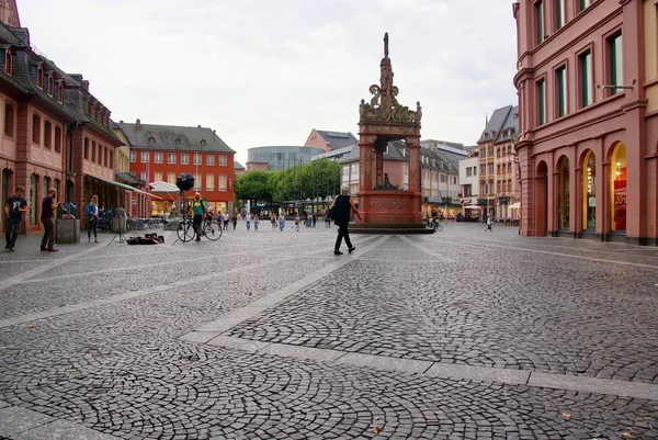 Németország 2017 Mainz Város — Stock Fotó