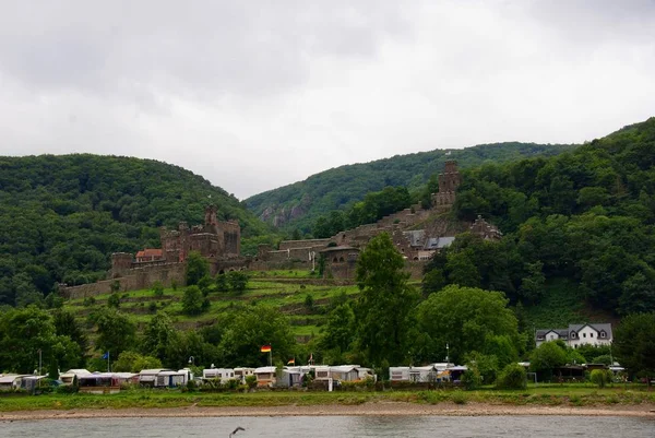 Deutschland 2017 Burg Reichenstein — Stockfoto