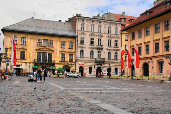 Polska 2017 Krakov Sity — Zdjęcie stockowe