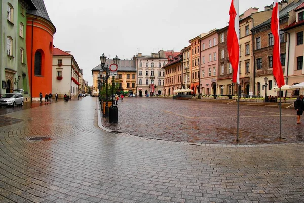 Polska 2017 Krakov Sity — Zdjęcie stockowe