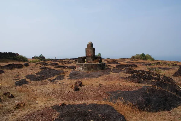 Indie 2010 Goa Chapora Fort — Zdjęcie stockowe