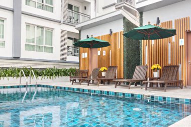 En iyi modern condominium Yüzme Havuzu