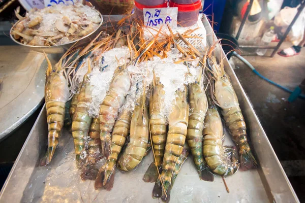 Big shrimp in market