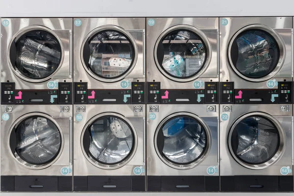 Close Washing Machine — Stock Photo, Image