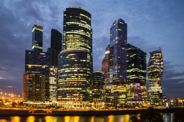 moscow city İş Merkezi