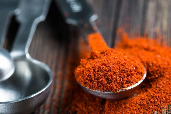 Paprika Gemahlener Roter Pfeffer — Stockfoto