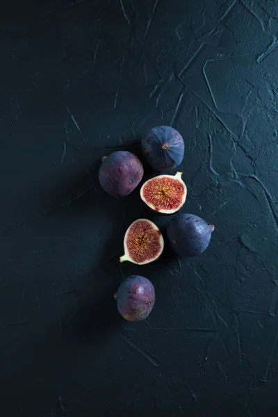 Figs on a dark background