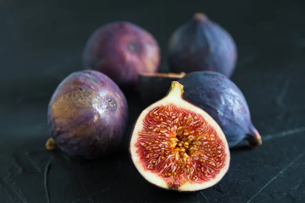 Figs on a dark background