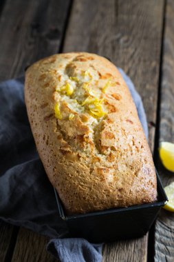 Masada ev yapımı limonlu kek