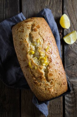 Masada ev yapımı limonlu kek