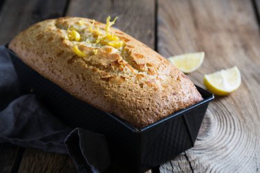 Masada ev yapımı limonlu kek