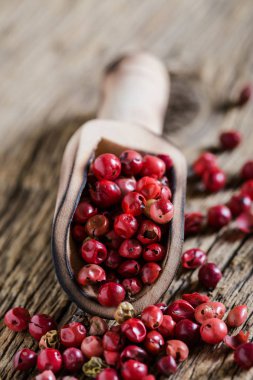 Pembe biber yakın çekim