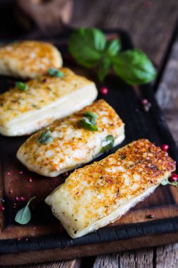 Izgara Hellim peyniri Kıbrıs