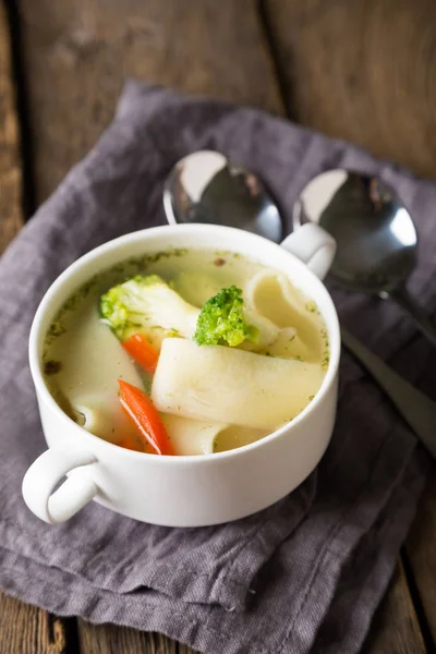 Rustic Vegetable Noodle Soup