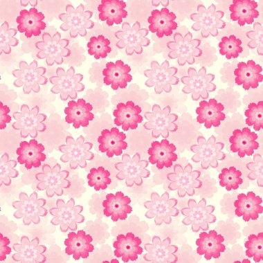 Çiçek desenli Dikişsiz soyut desen.