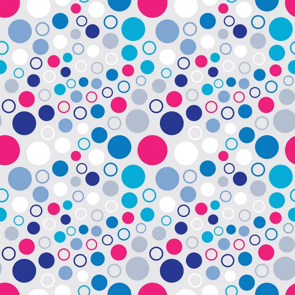 Dikişsiz soyut desen çok renkli daireler ve halkalar.
