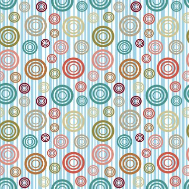 Dikişsiz soyut desen. Bir şeritli arka planda bir geometrik desen. 