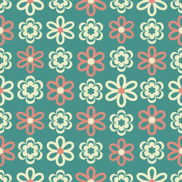 Seamless Pattern Floral Pattern — Stock Vector