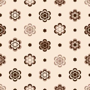 Çiçek desenli ile Seamless Modeli.