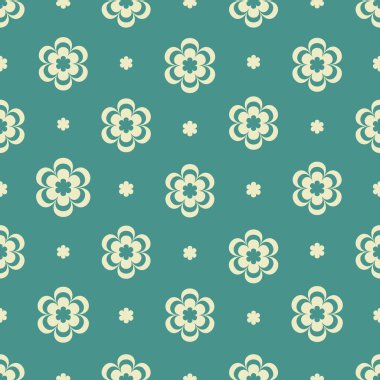 Çiçek desenli ile Seamless Modeli.