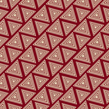 Geometrik desenli Dikişsiz soyut desen.