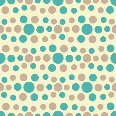 Çok renkli dairelerin geometrik desenli kusursuz soyut deseni.