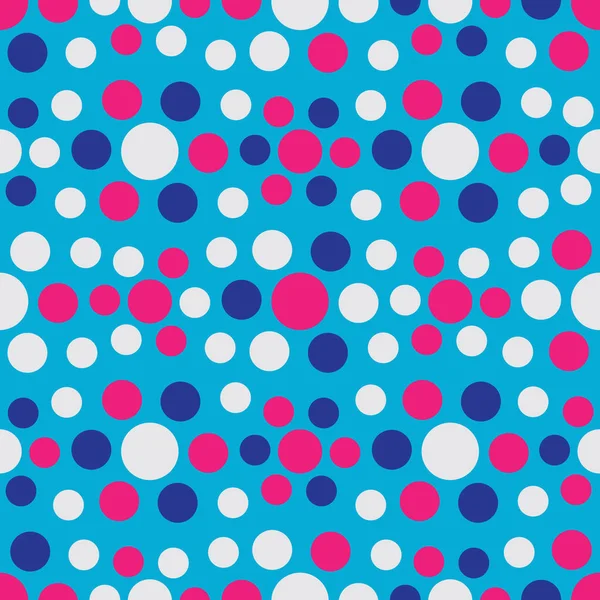 Çok renkli dairelerin geometrik desenli kusursuz soyut deseni.