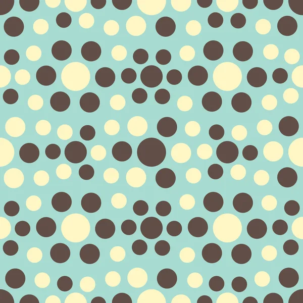 Patrón Abstracto Sin Costuras Con Patrón Geométrico Círculos Multicolores — Vector de stock