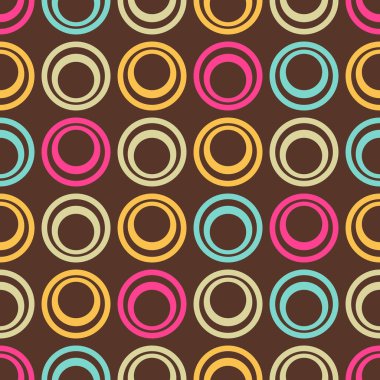 Geometrik desenli Dikişsiz soyut desen.