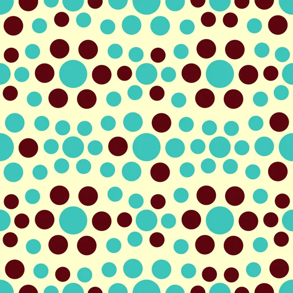 Çok renkli dairelerin geometrik desenli kusursuz soyut deseni.