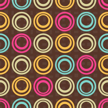 Geometrik desenli Dikişsiz soyut desen.