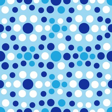 Çok renkli dairelerin geometrik desenli kusursuz soyut deseni.