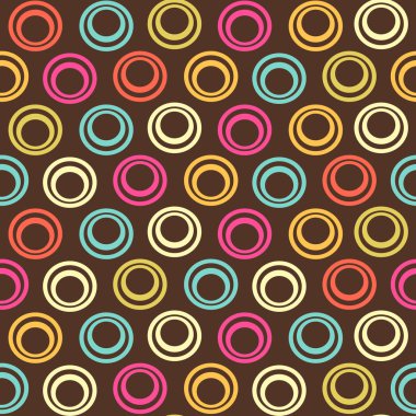 Geometrik desenli Dikişsiz soyut desen.