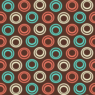 Geometrik desenli Dikişsiz soyut desen.